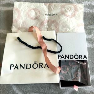 Pandora box and bags with gift paper